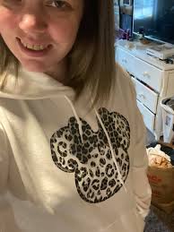 Leopard print paper inspires layout idea