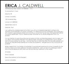We did not find results for: Immediate Resignation Letter Example Letter Samples Templates