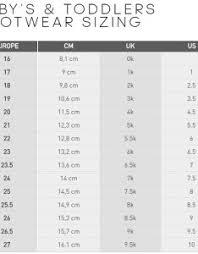 adidas infant shoes size chart cm best picture of chart