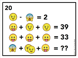 100 emoji quiz answers with reveal pics. Emoji Maths Puzzles With Answers Emoji Maths Puzzles With Answers Hard
