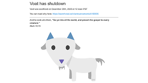 A third person took subtle joy in the misery, writing: Far Right Reddit Clone Voat Has Shut Down For Real This Time