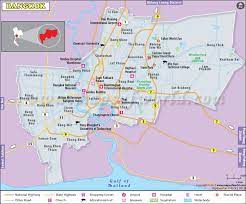 Bangkok Map Map Of Bangkok Bangkok Map Bangkok City Thailand Map