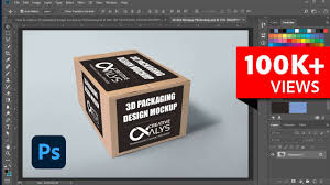 How To Create 3d Packaging Design Mockup In Photoshop Tutorial Youtube
