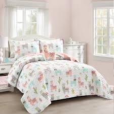 More than 654 cactus gear at pleasant prices up to 28 usd fast and free worldwide shipping! Make A Wish Southwest Llama Cactus By Lush Decor Animal Print Polyester Reversible Quilt Full Queen White Blush 4 Pc Set Walmart Com Walmart Com