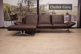 Preisvorschlag senden koinor rossini leder sofa anthrazit grau zweisitzer funktion couch 13722. Koinor Eckgarnitur Modell Francis Pl Er In Leder A Tara Toffee Ebay