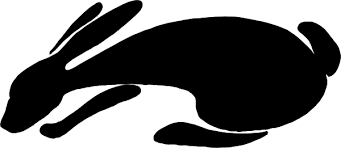 Rabbit Silhouette Clip Art 113800 Free Svg Download 4 Vector