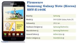 Firmware Samsung Galaxy Note Korea Shv E160k Youtube