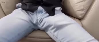 I masturbate under my pant