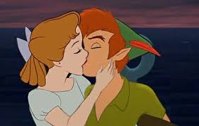 Peter Pan And Wendy Are Friends Peter Pan Disney Dark Disney Disney Art
