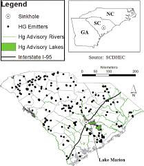 location map for sinkhole in south