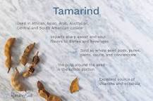 What cuisine uses tamarind?