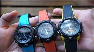 The carbon core guard structure protects the module by enclosing it in a carbon case made of fine resin embedded with carbon fibers for strength. G Shock Ga 2000 Carbon Core Guard Series Preview And Unboxing Youtube