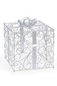 Once you have added the item to your shopping basket, tick the box for 'this will be a gift', you will then be prompted to add your message during checkout. Metal Scroll Gift Card Box Holder