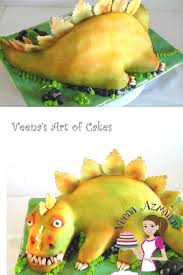 Chances are that if you're a dinosaur fiend then you already have a dinosaur species in mind for your little one to make…although they make have a species of their own in mind so take note when you get your supplies ready! How To Make A Dinosaur Cake Veena Azmanov