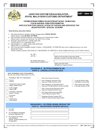 Write to us about gst. Surat Pembatalan Sst Kepada Kastam Fill Online Printable Fillable Blank Pdffiller