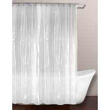 Clear Midweight Shower Curtain Liner 72