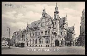 In 1980 the exchange moved into the bremer bank building on the domshof. Bremen Domshof Mit Bremer Bank Hippostcard