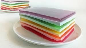 Rainbow Gelatin Recipe Recipe Gelatin Recipes Desserts Filipino Desserts
