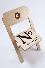 Merchandise Tag Inspired Seating Decorative Chair Folding Chair Fold Away Chairs