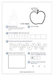 They give your child the opportunity to trace the lines of the picture before colouring it in, familiarise themselves with the formation of the letter with finger tracing at the top of the page, and then practice tracing the letters, both upper and lower case. Free Printable Alphabet Recognition Worksheets For Capital Letters Megaworkbook Alphabet Recognition Alphabet Recognition Activities Alphabet Worksheets Free
