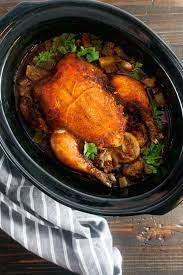 Slow Cooked Chicken Pot Roast With Sweet Paprika And Cayenne Healthy Delicious