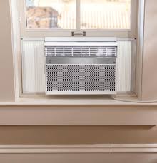 General electric sold their division that manufactured central heating and air conditioning equipment to trane and ceased production in the 1980s. Ge 550 Sq Ft 12 000 Btu Smart Window Air Conditioner White Ahp12lz Best Buy