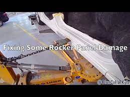 Fixing Some Rocker Panel Damage - Youtube
