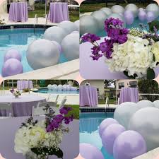 Backyard Balloon Decoration Ideas For Birthday Party At Home Backyard Pool Party Decoration Ideas With Huge Balloons In The Swimming Pool White And Swimming Pool Decorations Pool Party Decorations Backyard Pool Parties