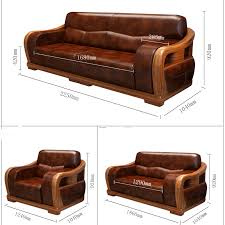 Buy Modern Style Teak Wood Leatherite Sofa Online Teaklab