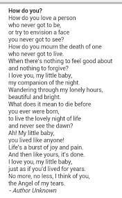 Death is never easy when you know the people doing the dying. Baby Loss Quotes