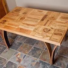 This imgur user decided to use up some of his old scrap wood he had laying about. 62 Wine Crate Tables Ideas Wine Crate Wine Crate Table Crate Table