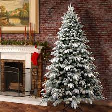 15 Best Flocked Fake Christmas Trees 2021 Absolute Christmas Fake Christmas Trees Frosted Christmas Tree Flocked Christmas Trees