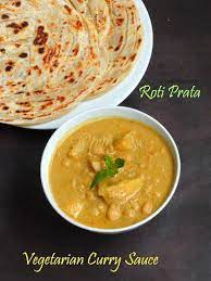 Priya S Versatile Recipes Roti Prata Singaporean Flat Bread With Vegetarian Curry Sauce Vegetarian Curry Beef Recipes Easy Vegetarian Recipes
