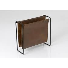 Porte Revues Metal Et Cuir Porte Revue Chambres Luxueuses Portes