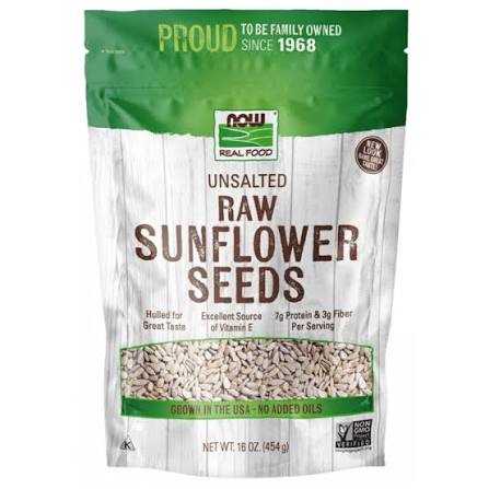 Raw sunflower seeds