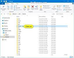 Ubuntu) you want, and make sure your current folder is your linux home directory. Access Wsl Linux Files In Windows 10 Tutorials