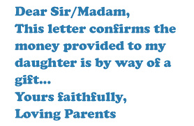 Legal letters sample letter relinquishing rights to property. Gifted Deposit Letter From Sam Conveyancing
