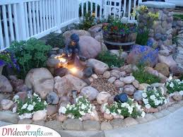 A rockery garden can be as big or small as you like so whether your garden is a cosy space or vast take care to firm the compost mixture over the roots and finish with a handful of grit or gravel to. Rockery Garden Design 20 Rock Garden Ideas