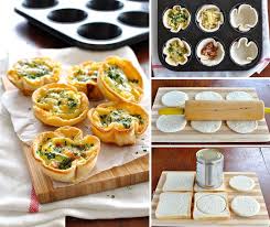 Quiche Toast Cups Receta Recetas Faciles Tartaletas Recetas Para Cocinar