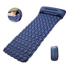 Coowas Camping Inflatable Sleeping Pad Ultralight Air Sleeping Mat Width 32 Thickness 2 8 Ndependent Pil Sleeping Pads Camping Sleeping Pad Camping Mat