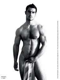 Naked guy black and white pic . Nude gallery.