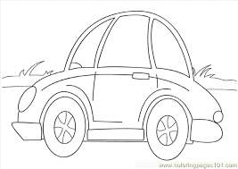 Can't decide what color to spec your new car in? Car Coloring Pages Coloring Page For Kids Free Cars Printable Coloring Pages Online For Kids Coloringpages101 Com Coloring Pages For Kids