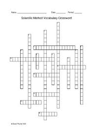 Enjoy thiese printable science crossword puzzles covering science facts and trivia. Scientific Method Crossword Worksheets Teaching Resources Tpt