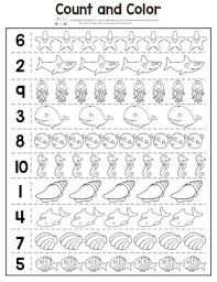 summer count and color preschool worksheets itsybitsyfun com