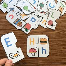 There are some traditional games like bobbing for apples and smashing a piñata that can easily. Free Printable Letter Matching Game Simply Kinder