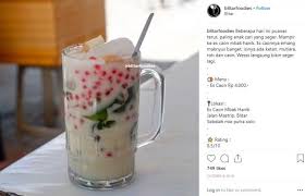 Cincau hijau ( hanya cincau). Vakansi Ke Blitar Mencicipi 4 Es Segar Pelepas Dahaga Cocok Temani Siang Guideku Com