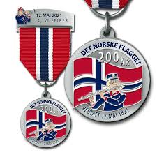 Le lundi 17 mai 2021 : Korpsets 17 Mai Medalje 2021 Musette
