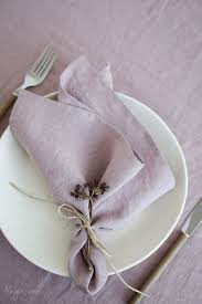 Woodrose Linen Napkin Linen Napkins Dinner Napkins Table Cloth