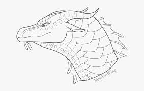 Wings of fire main characters. Seawing Headshot Base By Missicewing Wings Of Fire Bases Hd Png Download Kindpng
