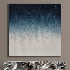 Black And Silver Glitter Wall Art Sapphire Breeze Art Wall Decor Clearance Collections Z Gallerie Glitter Wall Art Abstract Art Painting Diy Diy Canvas Art